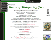 Tablet Screenshot of houseofwhisperingfirs.com